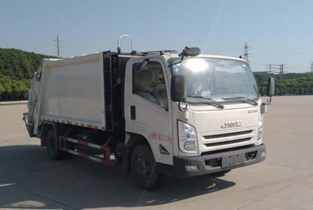 專威牌HTW5083ZYSJ型江鈴壓縮式垃圾車