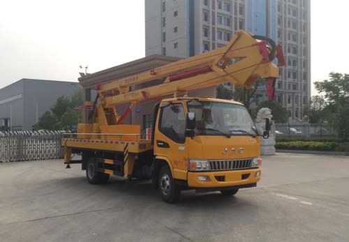 江淮JAC18米高空作業(yè)車專威牌HTW5081JGKJH18V型高空作業(yè)車