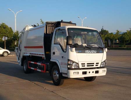 專威牌HTW5070ZYSQ型壓縮式垃圾車