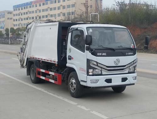 國六東風(fēng)多利卡6方壓縮式垃圾車